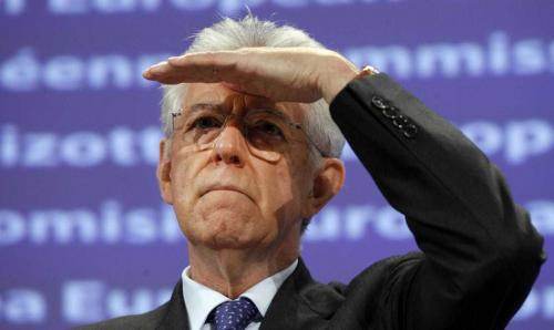 Mario Monti, à peine 10 % des voix et un échec flagrant.