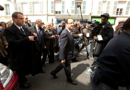 François Hollande le 20 avril.