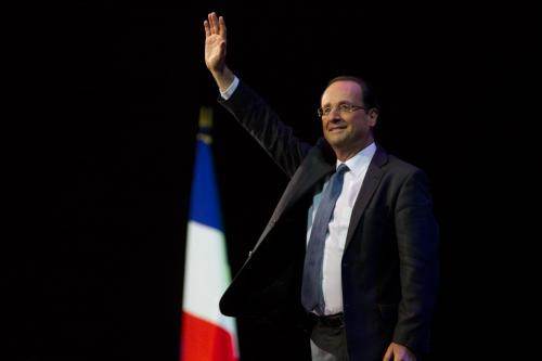 Hollande le 15 février à Rouen.