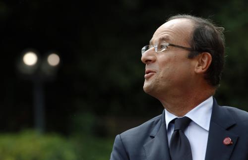 François Hollande début septembre.