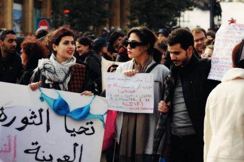 Manifestation à Beyrouth