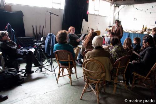 Atelier de création au Télébocal du 20e arrondissement de Paris