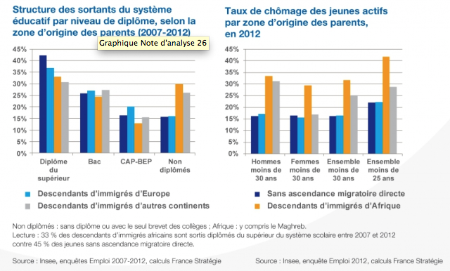 Insertion des jeunes issus de l'immigration. © France Stratégie