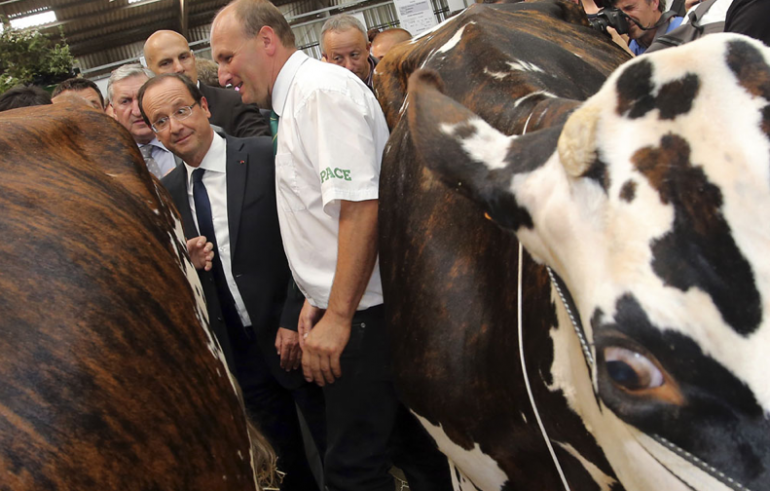 François Hollande à Rennes en septembre 2012 (Reuters).