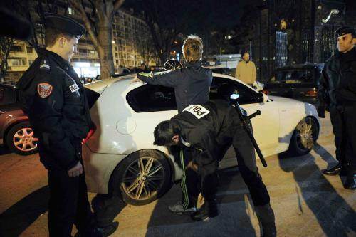 Contrôle routier à Marseille, le 22 novembre 2010.
