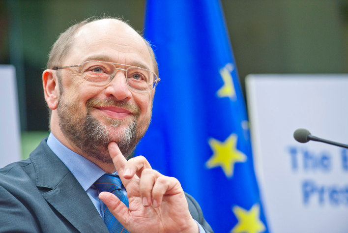 Le président du parlement européen Martin Schulz © PE.