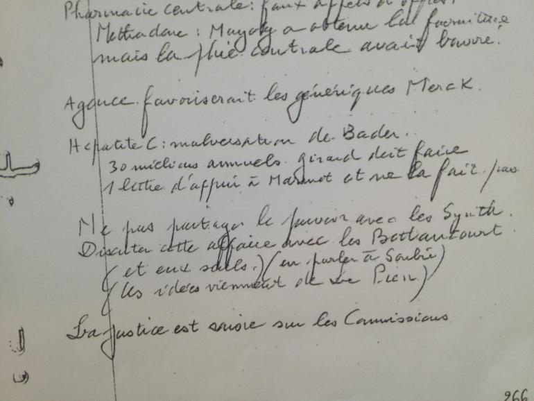 Extrait de la note de Servier du 4 juillet 1995