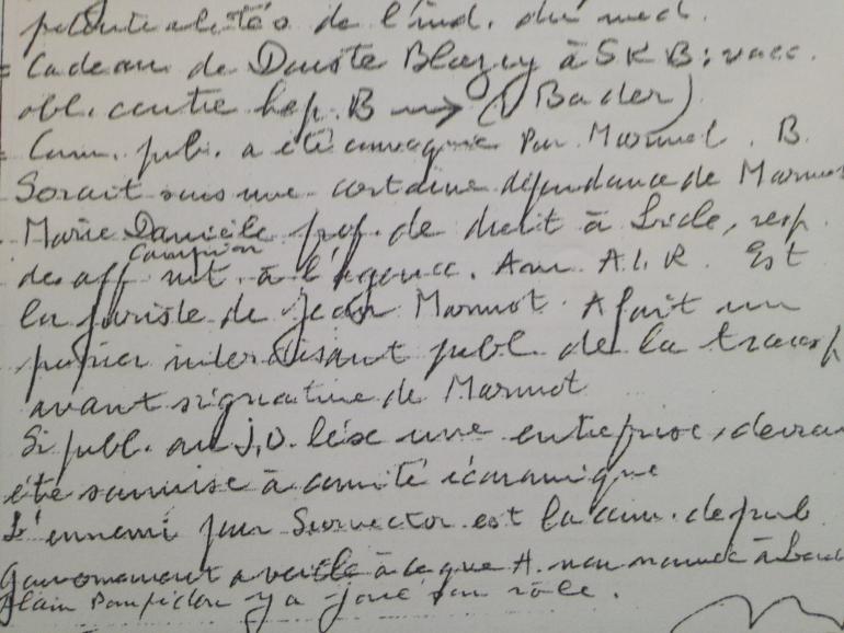 Extrait de la note de Servier du 8 juillet 1994