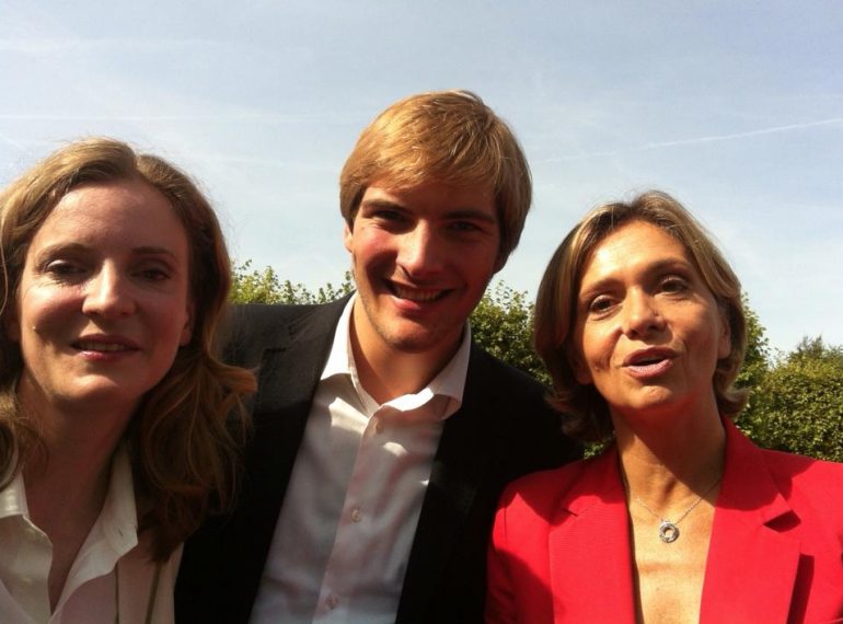 Nathalie Kosciusko-Morizet, Robin Reda et Valérie Pécresse, en septembre 2013. Nathalie Kosciusko-Morizet, Robin Reda et Valérie Pécresse, en septembre 2013.