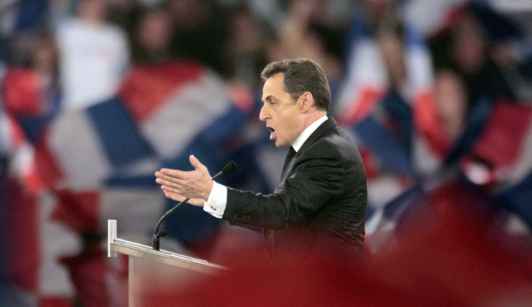 Nicolas Sarkozy à Villepinte, le 11 mars 2012.