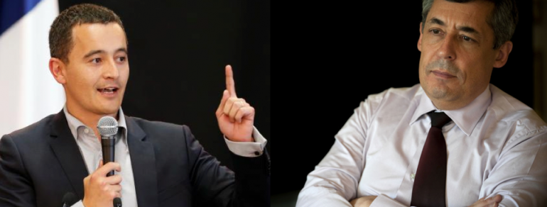 Gérald Darmanin et Henri Guaino. Gérald Darmanin et Henri Guaino.