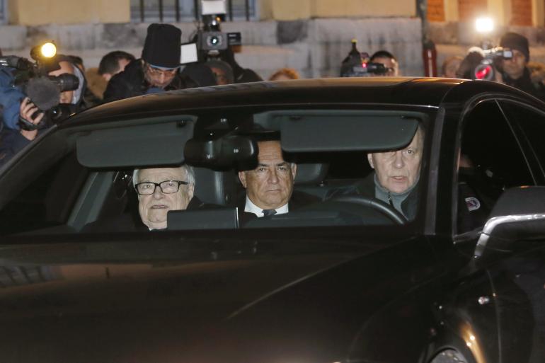 Dominique Strauss-Kahn arrive au tribunal correctionnel de Lille, le 2 février. Dominique Strauss-Kahn arrive au tribunal correctionnel de Lille, le 2 février.