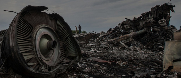 Les débris du vol MH17, le 17 juillet 2014. Les débris du vol MH17, le 17 juillet 2014.