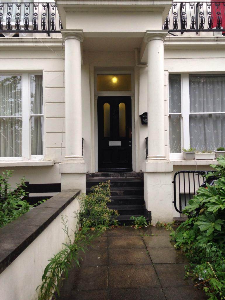 La maison de Maida Vale, dans l'ouest de Londres.