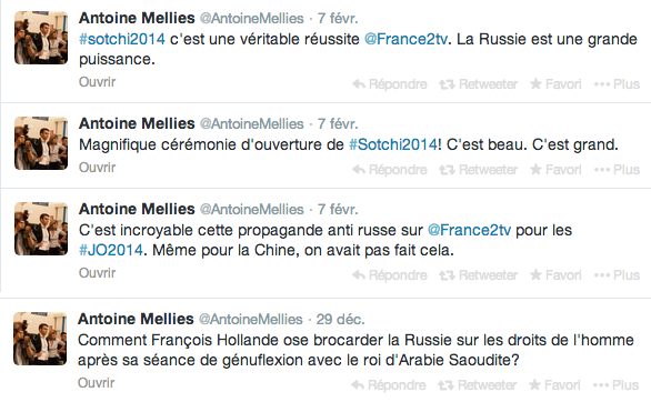 Sur le compte Twitter D'Antoine Mellies.