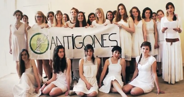 Les Antigones, mouvement anti-Femen.