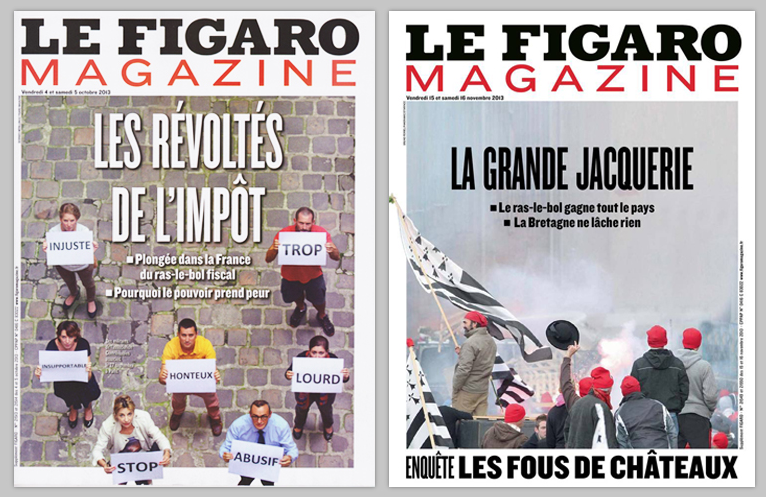 Couvertures du Figaro Magazine, cet automne.