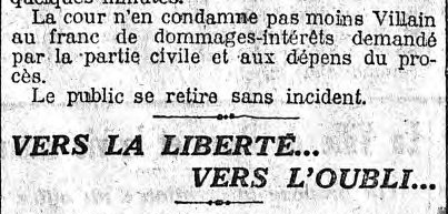 “Le Matin”, 30 mars 1919