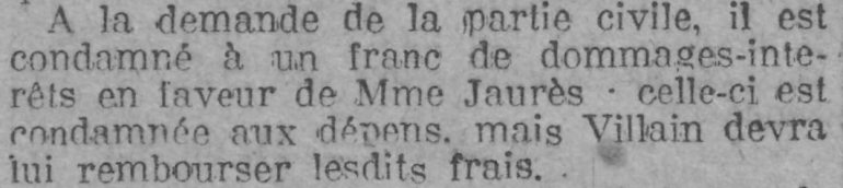 “Le Rappel”, 30 mars 1919
