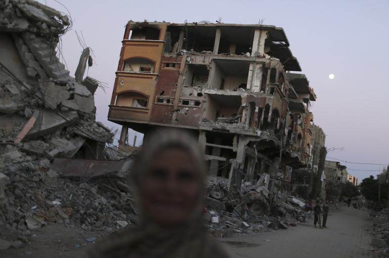 La bande de Gaza, début septembre 2014.