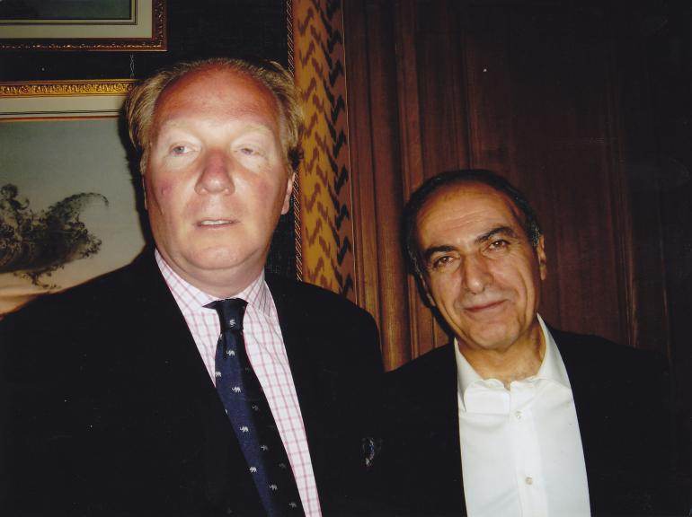 Brice Hortefeux et Ziad Takieddine, en 2005