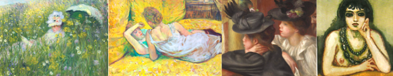 Renoir, Degas, Matisse, Monet, Toulouse Lautrec... Les grands noms de la collection Obiang. Renoir, Degas, Matisse, Monet, Toulouse Lautrec... Les grands noms de la collection Obiang.