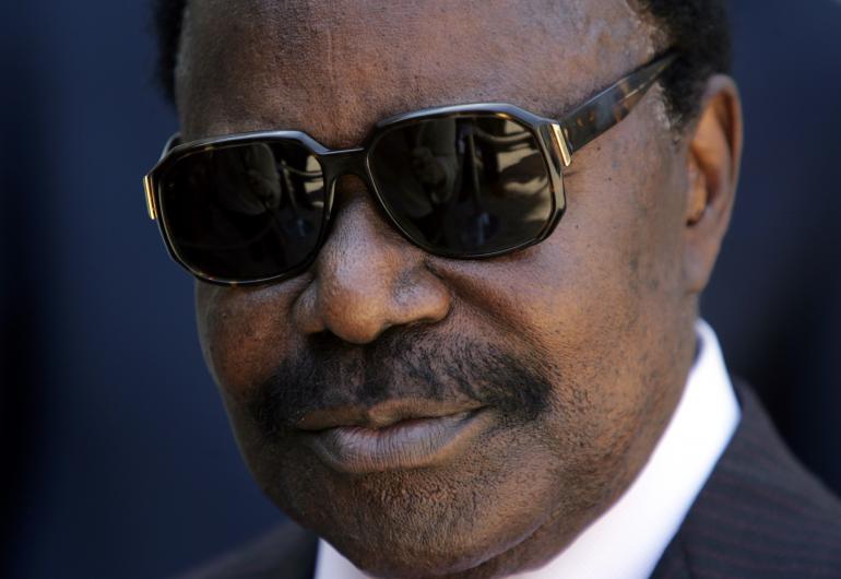 Omar Bongo, ancien président du Gabon décédé en 2009.