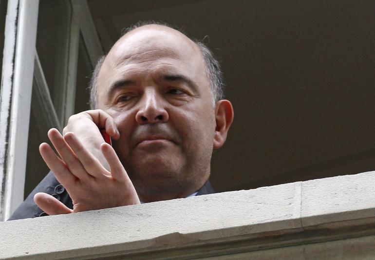 Pierre Moscovici, le 7 mai 2012