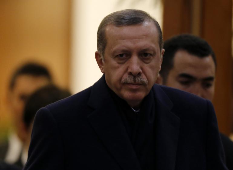 Recep Tayyip Erdogan, le 20 janvier, avant de se rendre à Bruxelles.
