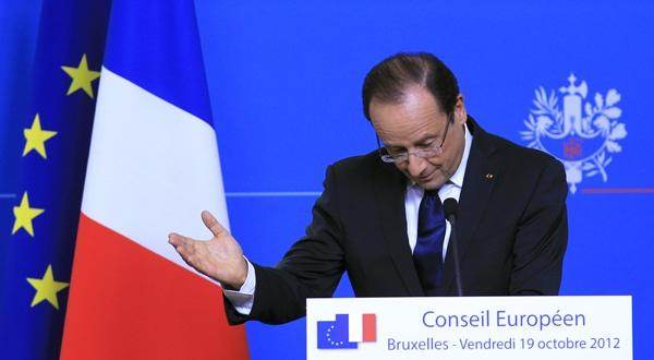 François Hollande à Bruxelles