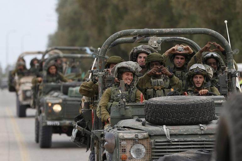 Soldats israéliens le 17 juillet 2014
