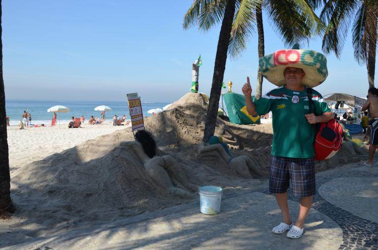 Mexicain à Copacabana.