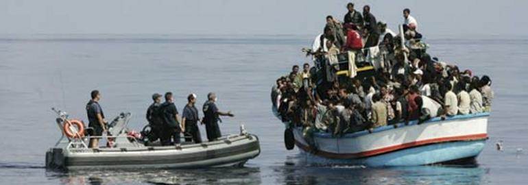 Lampedusa, Guantanamo version italienne !  immig2
