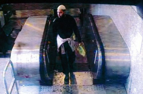 Alexandre D. sur une image de vidéosurveillance Alexandre D. sur une image de vidéosurveillance