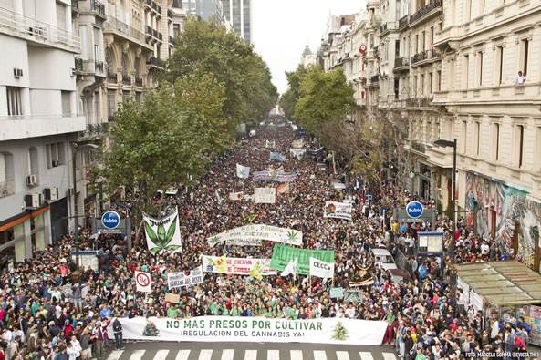 La marche du 3 mai dernier, à Buenos Aires La marche du 3 mai dernier, à Buenos Aires