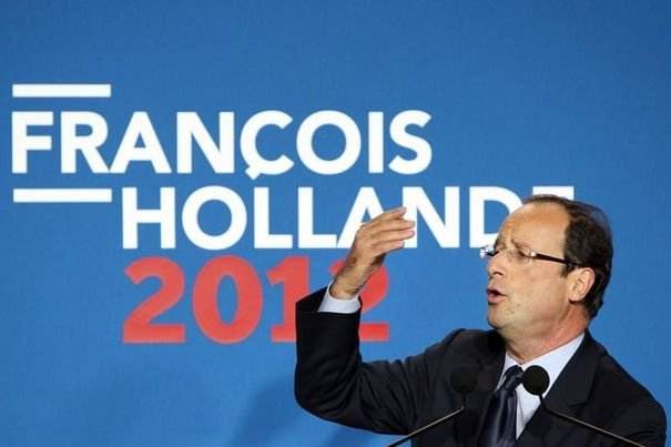 François Hollande en meeting