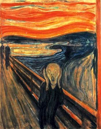 Le cri d'Edvard Munch DR