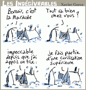 © Le Monde, Xavier Gorce