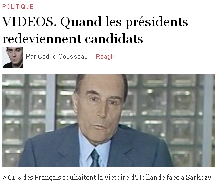 La Une du Nouvel Obs ce 10 février 2012
