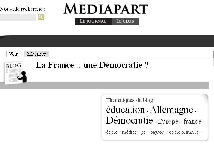 Blog Etoile66 - Mots-clés depuis ouverture du blog