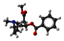 La molécule de la cocaïne La molécule de la cocaïne