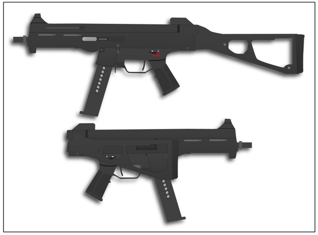 UMP, PISTOLET MITRAILLEUR ALLEMAND UMP, PISTOLET MITRAILLEUR ALLEMAND