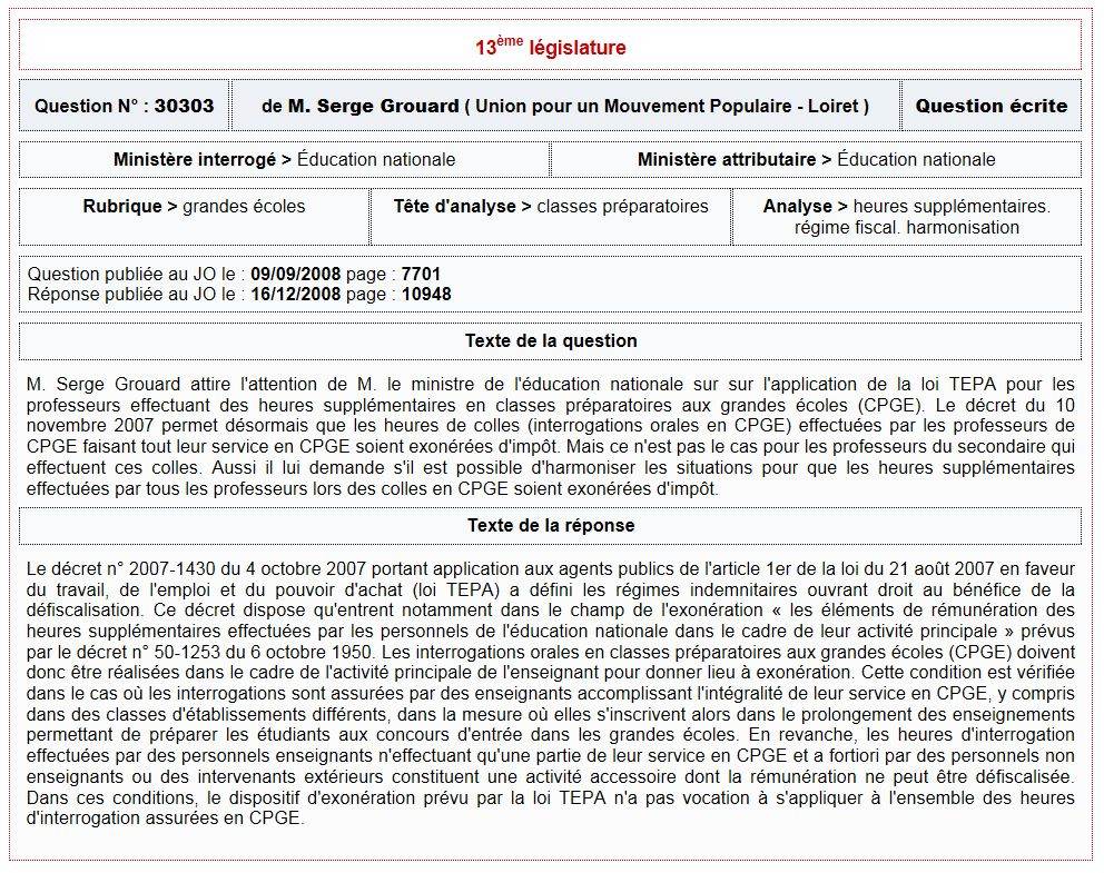 Questions au gouvernement