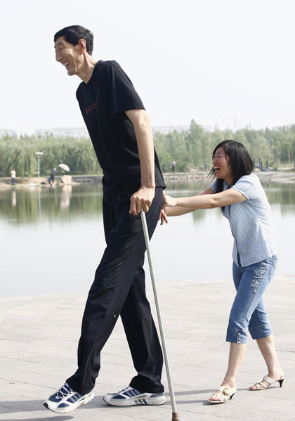 L'homme le plus grand du monde