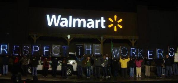 Lumières des travailleurs de Walmart, le 23 novembre
