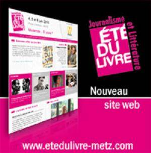 Le nouveau site de l'Eté du livre à Metz