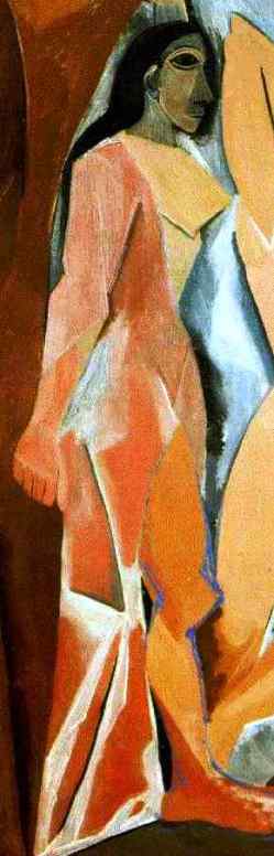 Demoiselles d'Avignon (détail)