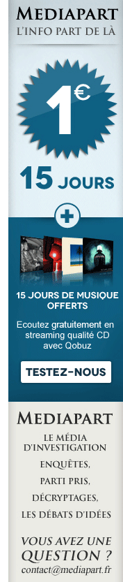 1 euro pour 15 jours et 15 jours de musique offerts.