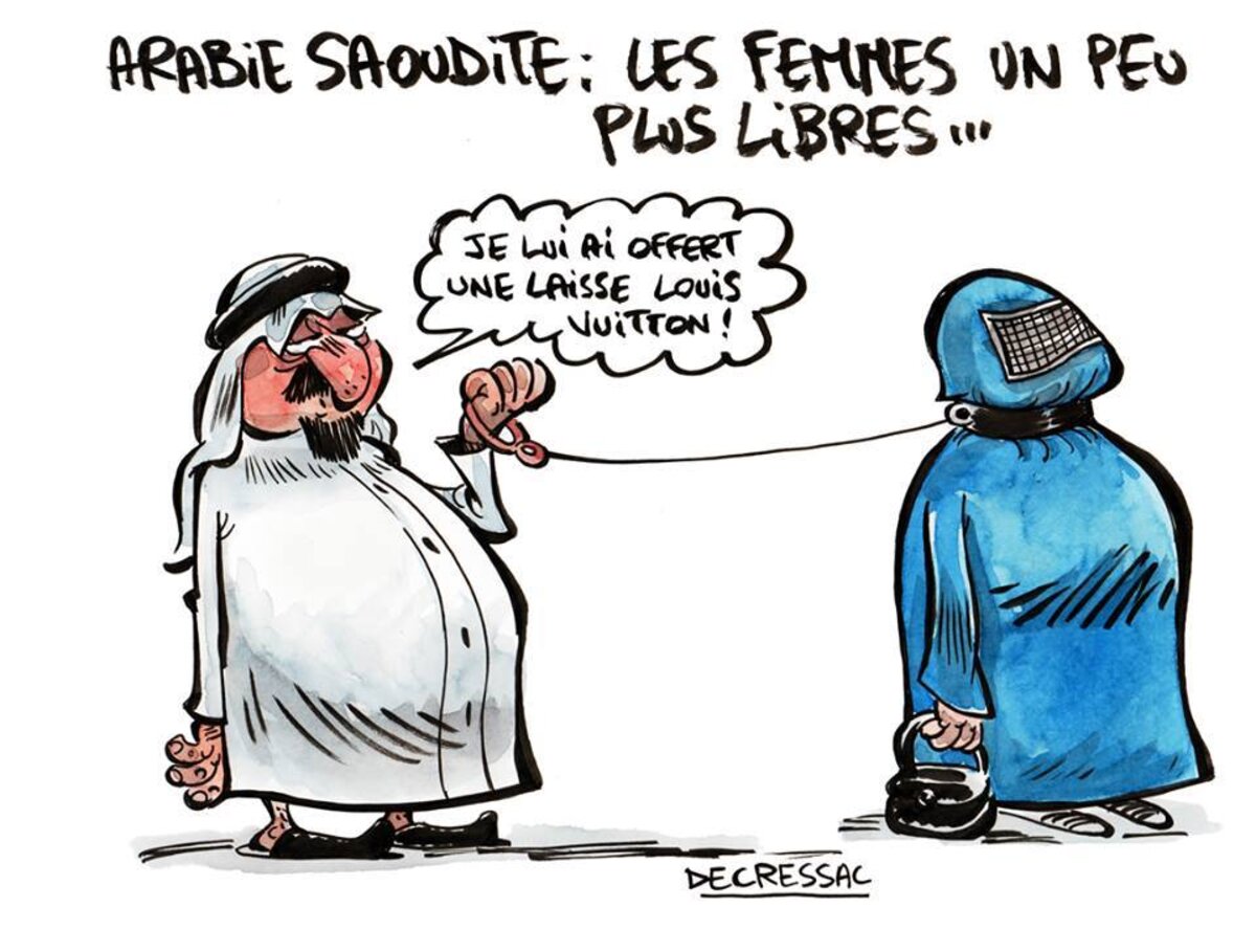 Dessin de presse - Arabie Saoudite: 