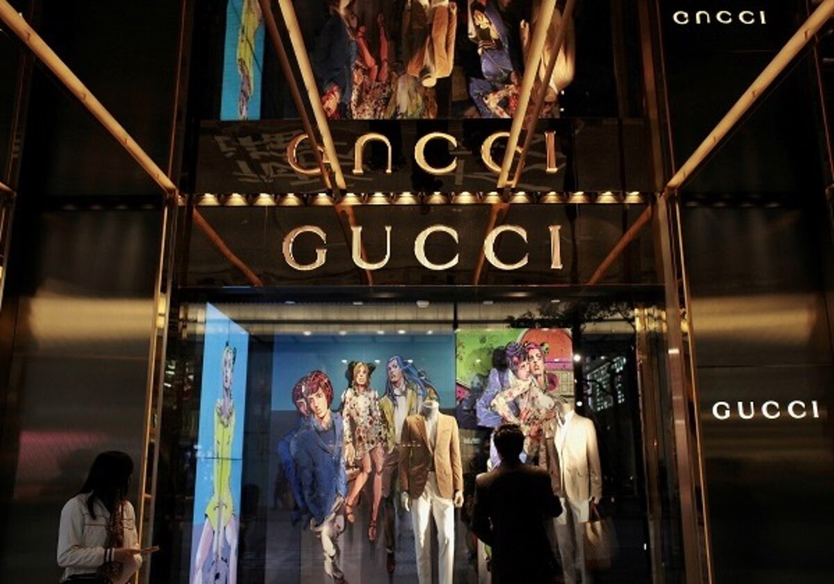 Boutique Gucci à Hong Kong.